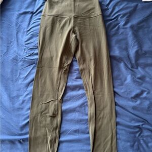 Olive Green lululemon leggings